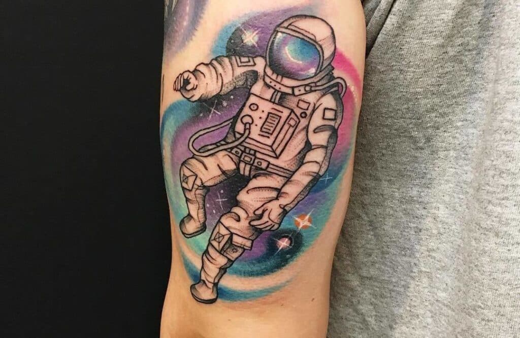 Astronaut Tattoo 00