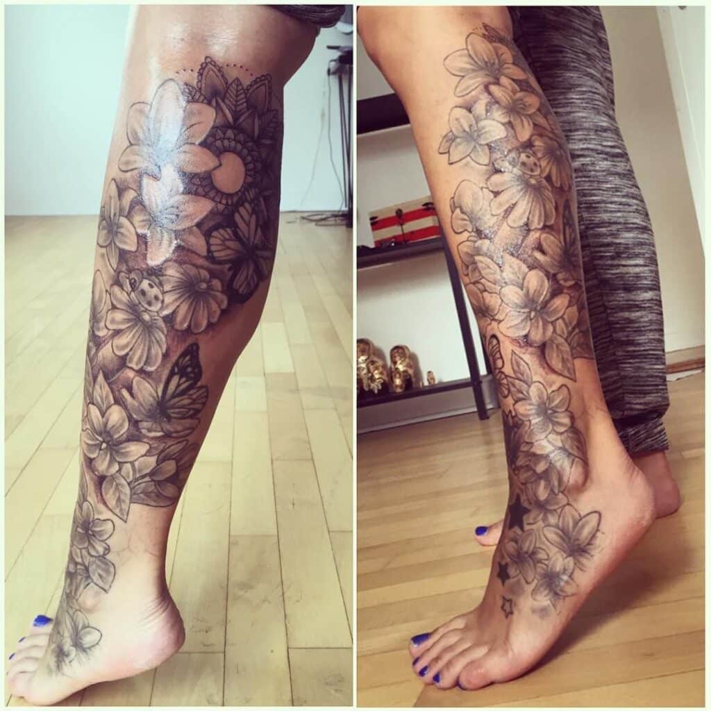 Image result for leg tattoos