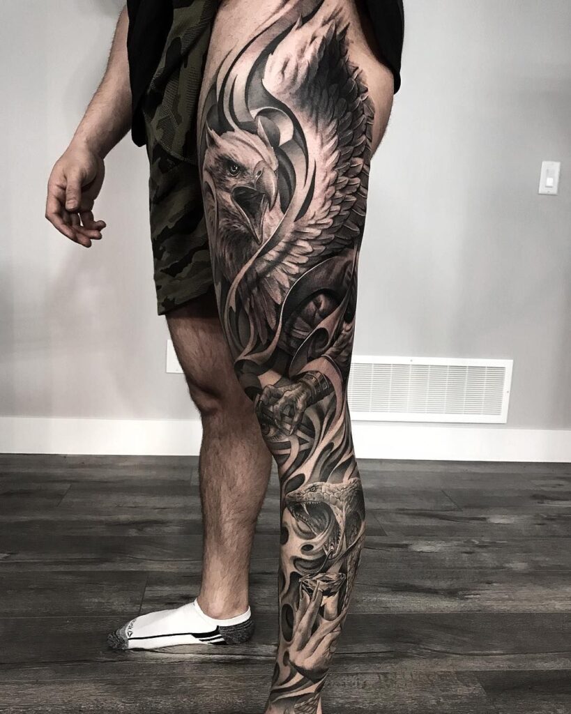 Image result for leg tattoos 0006
