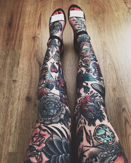 Image result for leg tattoos 0142
