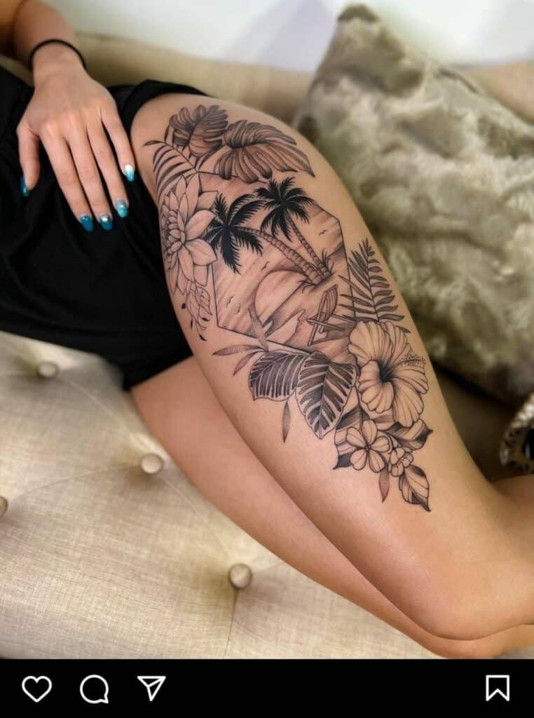 Image result for leg tattoos 0217