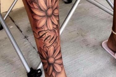 Leg Tattoos 17