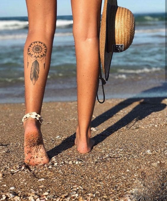 leg tattoos for girls 5
