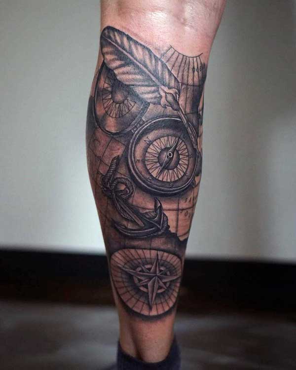 leg tattoos for guys 21