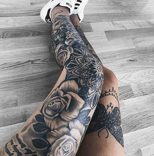 leg tattoos for women 02 595x600 1